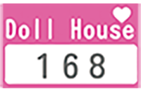 Dollhouse 168 געשלעכט דאַלז לאָגאָ