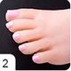 Colore delle unghie dei piedi Aibei-Unghie dei piedi-rosa