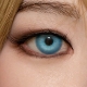 Globi oculari suplimentari MISS-eyes-sky-blue(+$25)