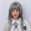 Hairstyle DL-Gray-Long-Straight5