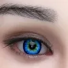 Kolor oczu IrSilikon-Oczy-Zielono-Niebieski