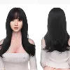 Modeli i flokëve IrSilicone-J4