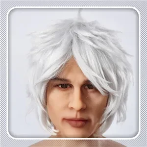 Hairstyle IrSilicone-male-wig5