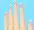 Unghia Colore Rosa French Manicure