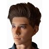 Extra wigs Real-Male-Extra-Hair4（+$20）