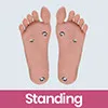 Volitelné nohy SE-Foot-Standing-02 (+ $50)