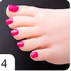 Цвет ногтей на ногах UR-toenail4