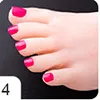 د نخاع رنګ UR-toenail4