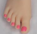 Цвят на ноктите на краката WM Нокът на ноктите 3