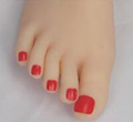 Боја на ноктите на нозете WM Ноктите на нозете 6