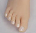 Color de la uña del pie WM 8