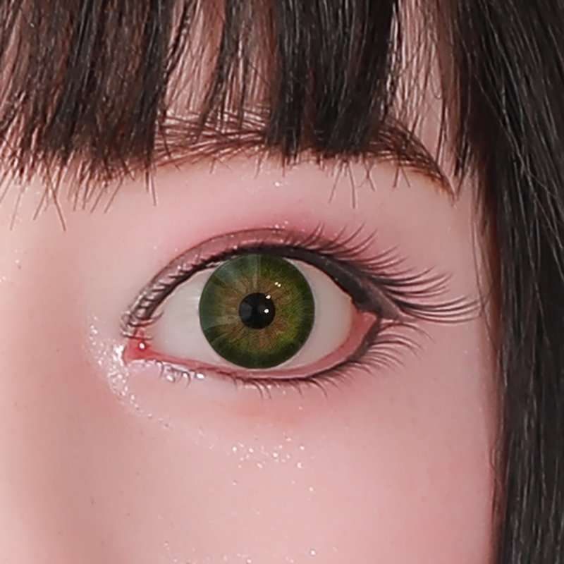 Barva očí QQ-oči-zelená