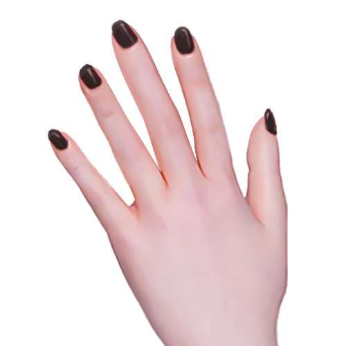 Fingernail Color QQ-nail-black