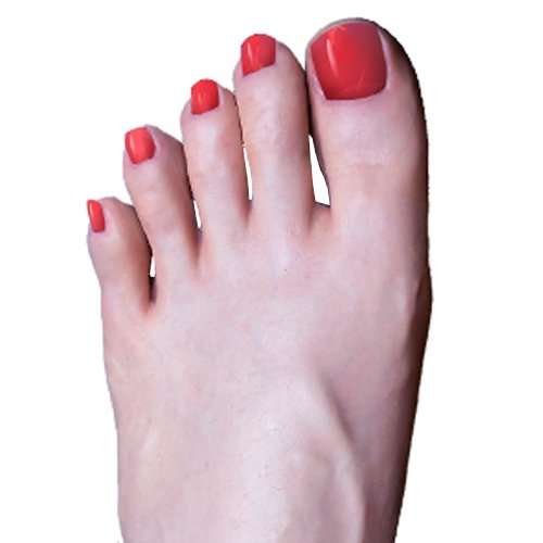 Kojų nagų spalva QQ-nagų raudona