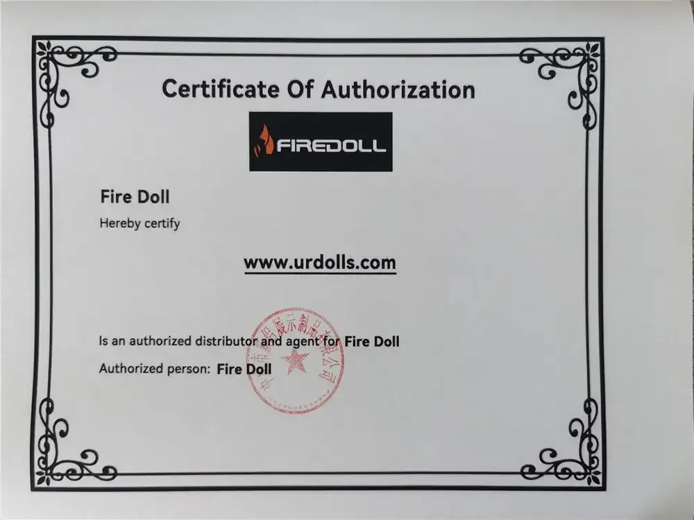 Certificado FireDoll