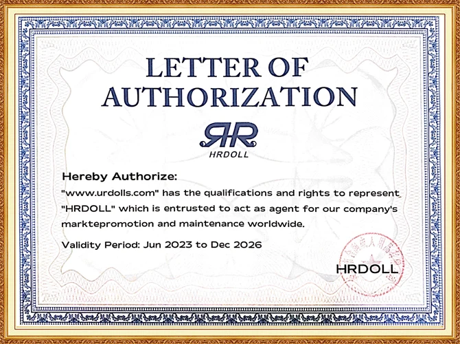HRDoll-Certificat păpuși sexuale