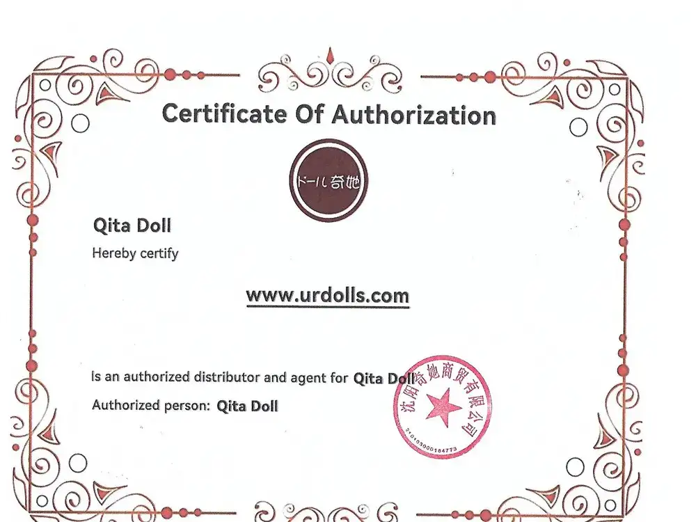 certificado qitadoll