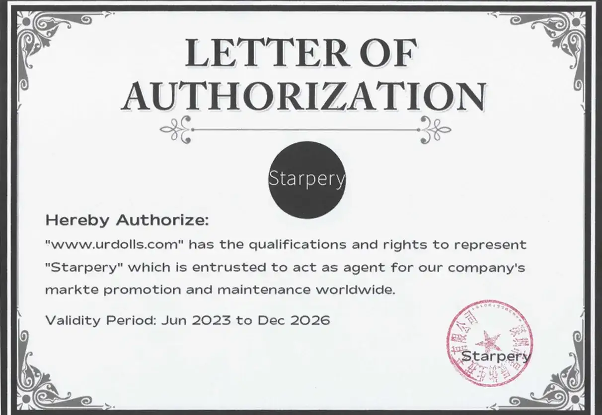 StarperyDoll-Certificate