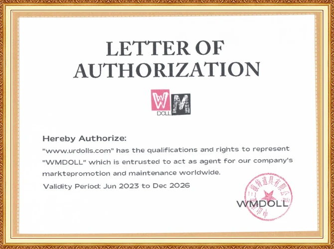 WMDoll-Certificat păpuși reale