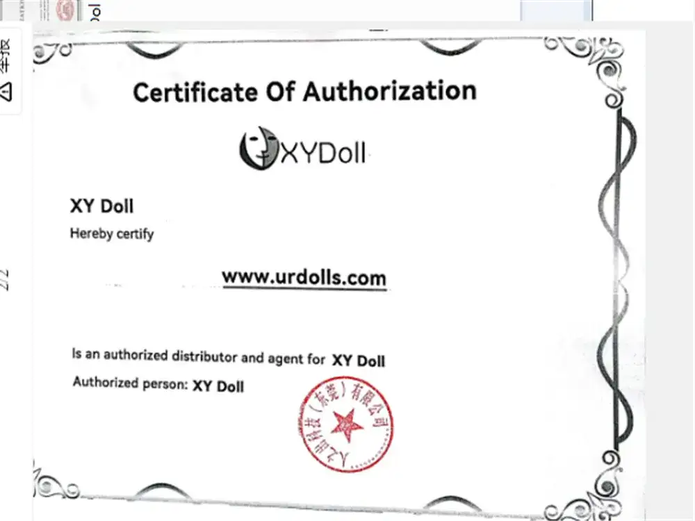 certificado xydoll