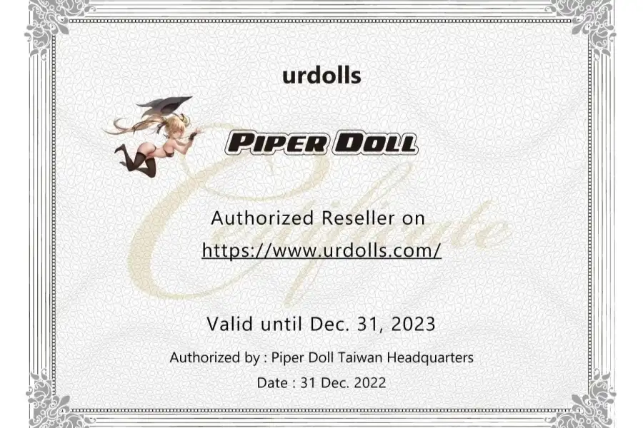 piper dolls authorization love doll