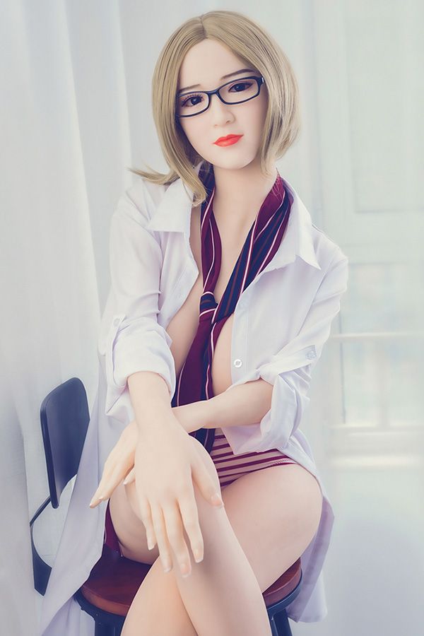 Odelette Becky Pink Bradavky s čistým vzhledem TPE Doll 168CM Tutor