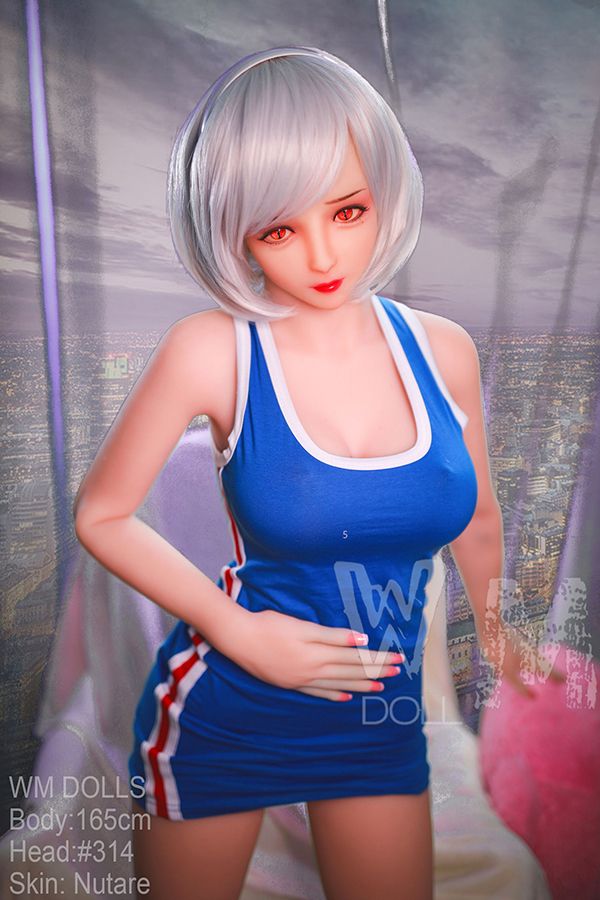 Joanne - Giapponese 165CM Big Boobs WM NO.314 Head Nature Skin TPE Anime Sex Doll