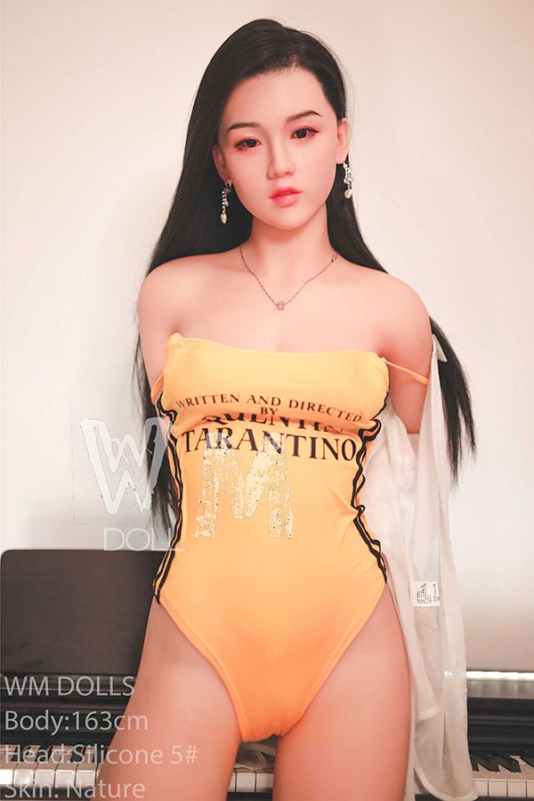 Larkin - 163CM C -cup WM Японска силиконова глава Nature Skin TPE Sex Doll