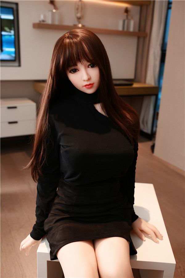 Boyle - 156CM Full Size Solid Black Widow Bella vicina Futuregirl TPE Sex Doll