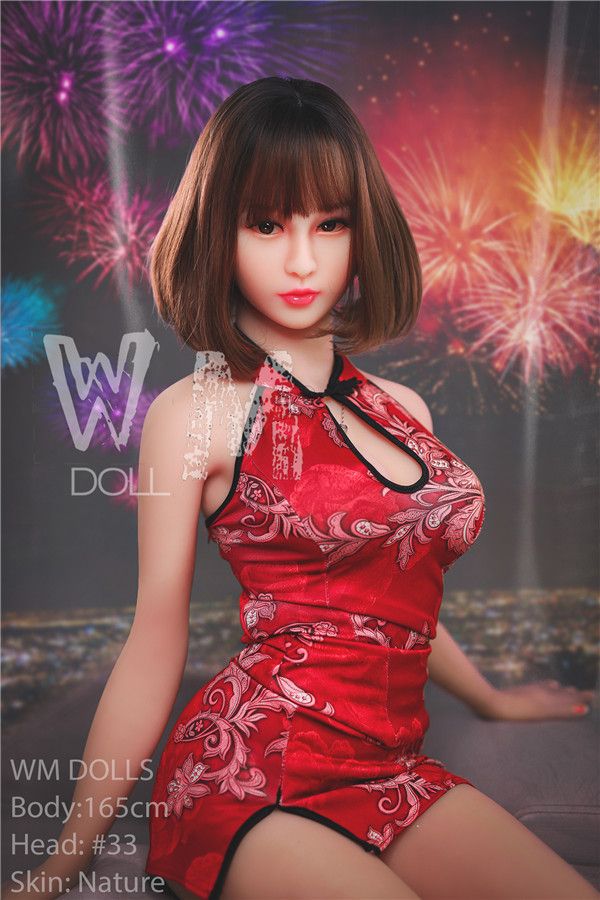 Donna - 165 cm-es Cheongsam istennő WM NO.33 fej kínai szépség TPE szexbaba