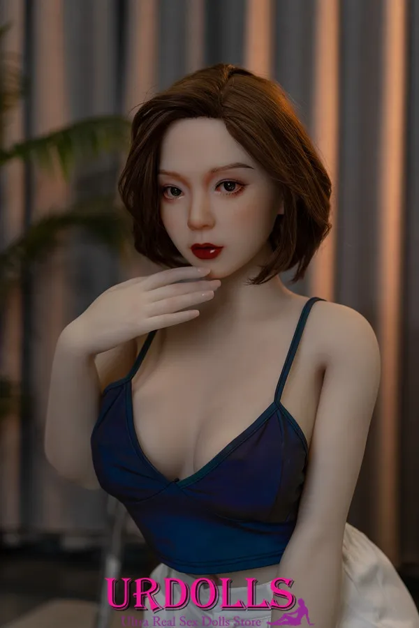 hung guy with sex doll