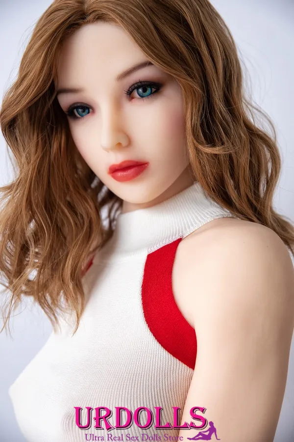 Braelynn 165CM Black Short Top pretty Breast Head 19 Love Doll Blue pretty Tail Hair 6YE Ultra Short Short White Shorts តួ TPE