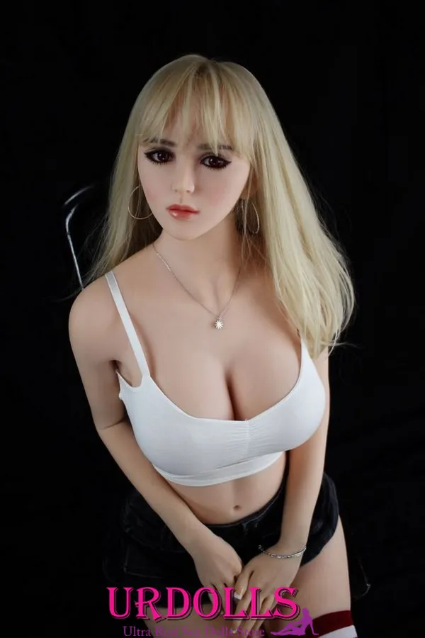 Malani Yellow White Hair Love Doll Sports Tube Top Pants TPE Material