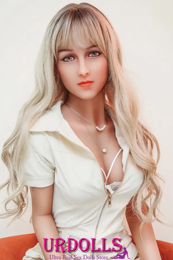 Henley Charming model body Lifelike Sex Dolls Royal noble princess TPE 166CM Brown charming eyes pretty Chest Tan Wheat