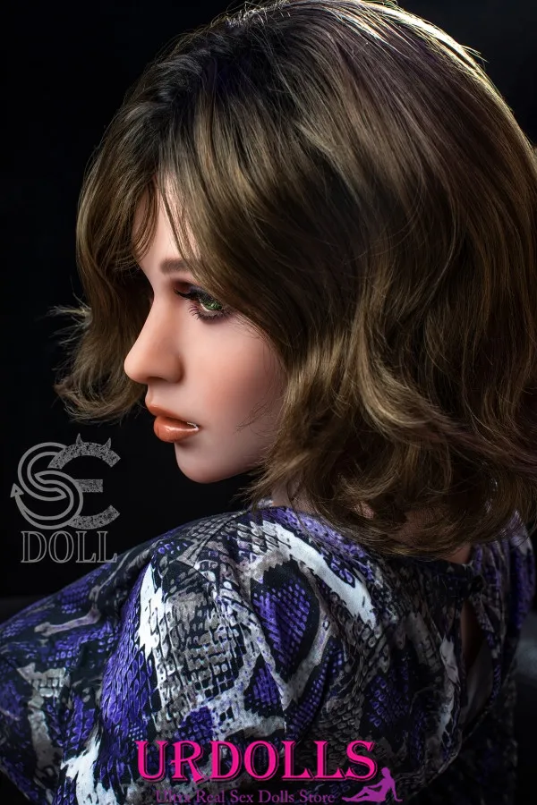 affordable pretty silicon sex doll with hair