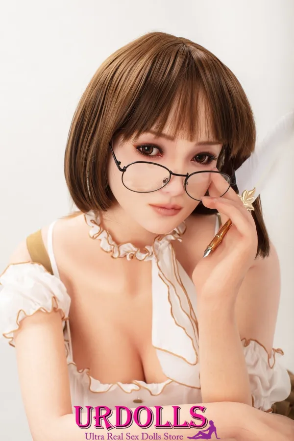 Winnie Attractive Breasts Love Doll E-Cup Real Vagina Medical Silicone 163CM Hazy Eyes