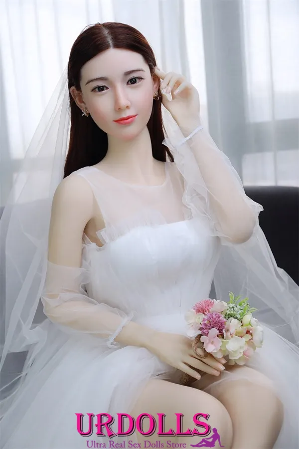 Yoona Wedding Version Head No. 1 Silicone Head + TPE Body COSDOLL 170cm pretty Breast Soft Lips Delicate Version Cheap Sex Dolls