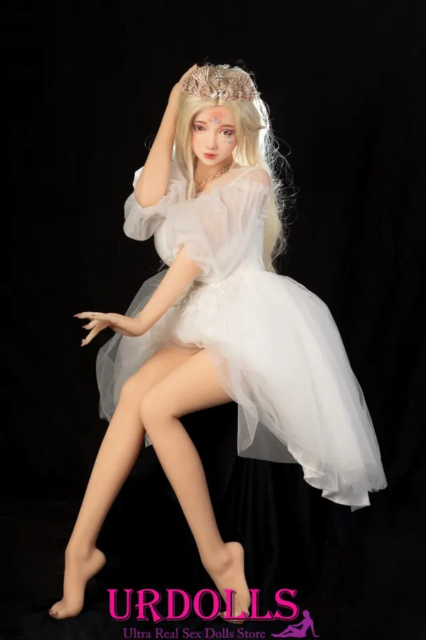 huge boob sex doll in action