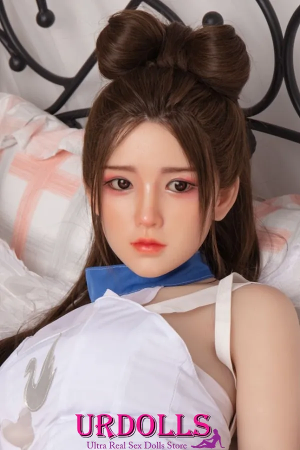 Sora Smooth little body Mouth Silicone head + TPE body JXDOLL 170cm D-Cup Mature woman Sensitive tender flesh Love Dolls for Sale