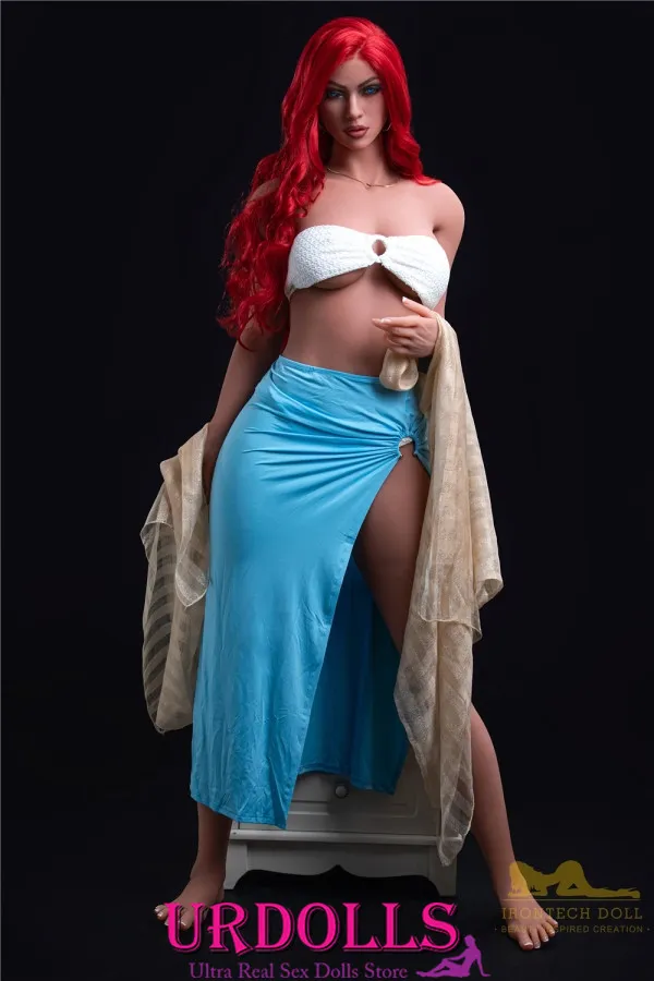 lesbian woman fucking big tit sex doll