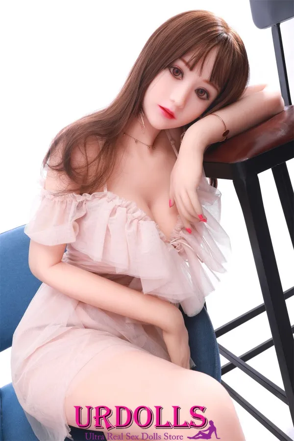 Honey Wells No. 169 Kepala TPE COSDOLL 165 cm E-Cup Tulang Selangka Halus Sangat Hias Paha Boneka Cinta