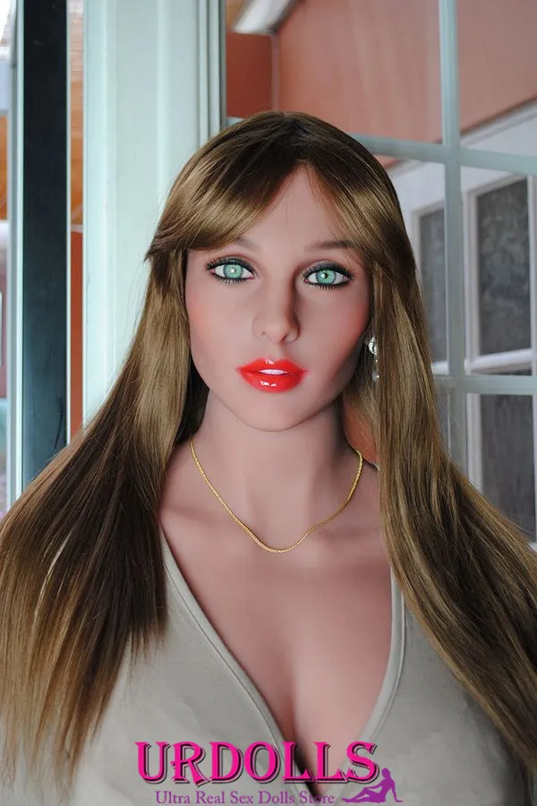 Stella สินค้าสำหรับผู้ใหญ่ TPE OR Doll 167cm G-Cup เส้นที่สวยงามสไตล์ยุโรปและอเมริกา Lifelike Sex Dolls