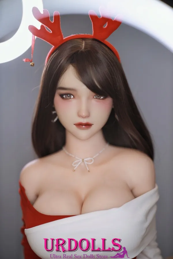 Galena Lovable 161cm E-cupán Ceann Silicone Go héasca + Comhlacht TPE JY Sex Doll