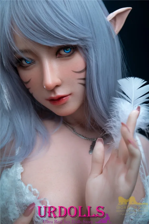 Freja Unconventional Angel Anime Sex Doll 166cm C-cup Braless Silicone Irontech Doll