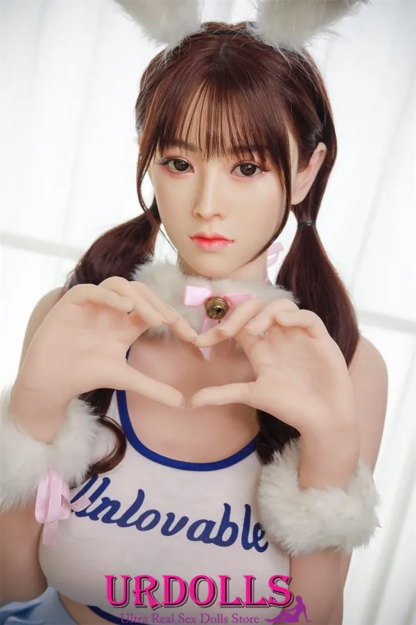 Agnia 163cm (5ft4) G-cup Ample Silicone Head + TPE Body COS Lifelike Love Doll style Asia