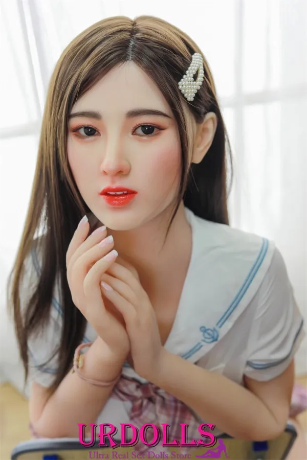 Aleksandrevna 170cm (5ft7) G-cup Blubbery Silicone Head +TPE Body COS Lifelike Real Doll Asian style