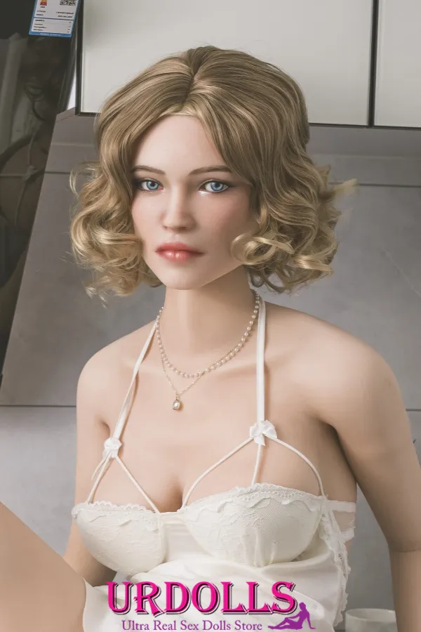 Sylvie - 166cm(5.4Ft) D-Cup Blonde Blonde Bbw Fj Silicone Love Doll