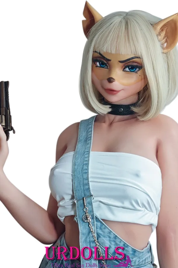 blonde scarlet sex doll blowjob