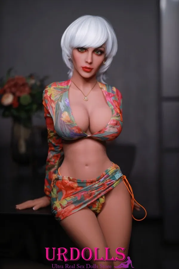 Cassidy — 158 cm I-cup Fire Doll Nr. 62 Skin Sone ar TPE mīlestības lellēm