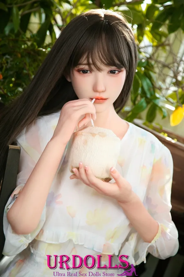 Eva Betty Cute 158cm C-poculum Bellus Coxis Silicone Caput + TPE Corpus Ipsa Real Cheap Doll